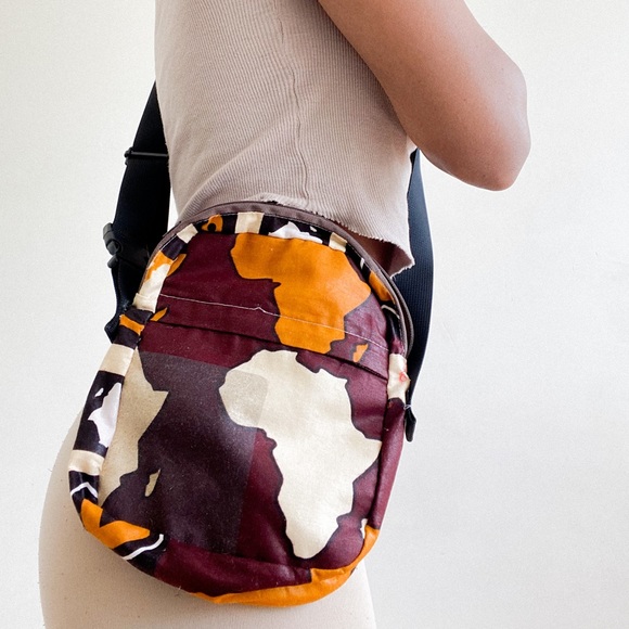 African printed cross over bag - Picture 1 of 1